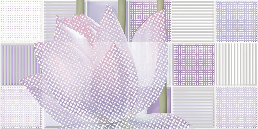 

Керамическая плитка AltaСera Lotus 1 DW9LTS102 Декор 25х50