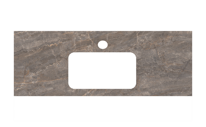 

Столешница для раковин, встраиваемых снизу Парнас Kerama Marazzi 120 PL3.SG570002R\120 пепельный лаппаированный
