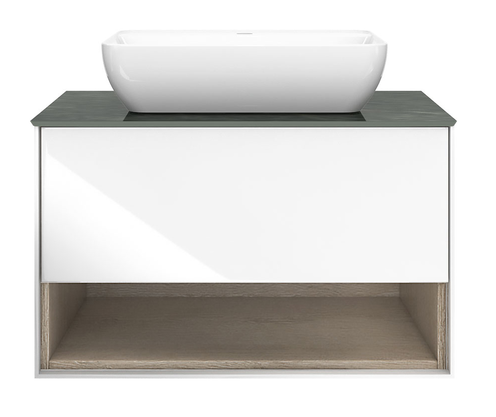 

Тумба Kerama Marazzi PLAZA Modern подвесная 80 PL.M.80.1\WHT белый