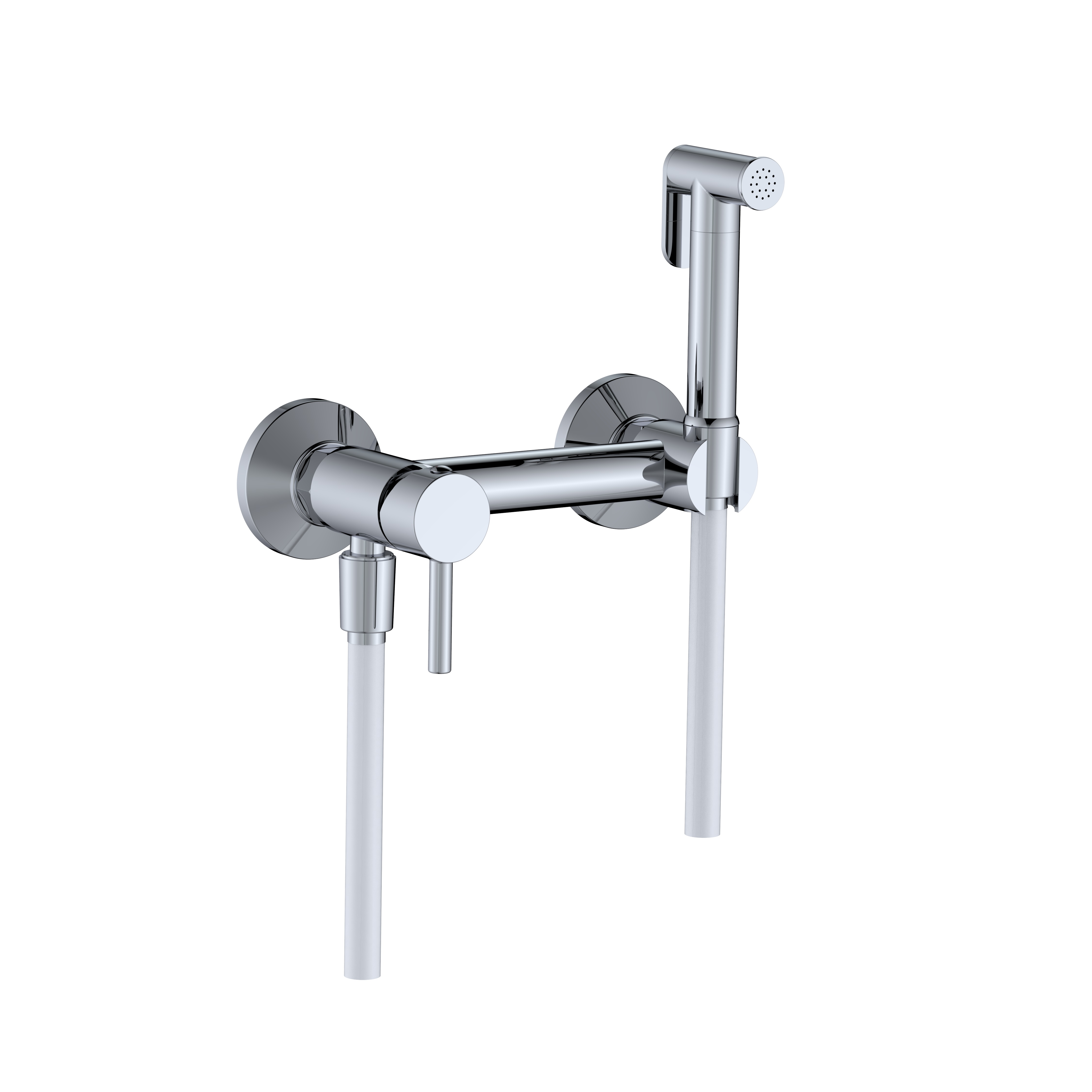 Смеситель с гигиеническим душем RGW Shower Panels SP-215 581408215-01