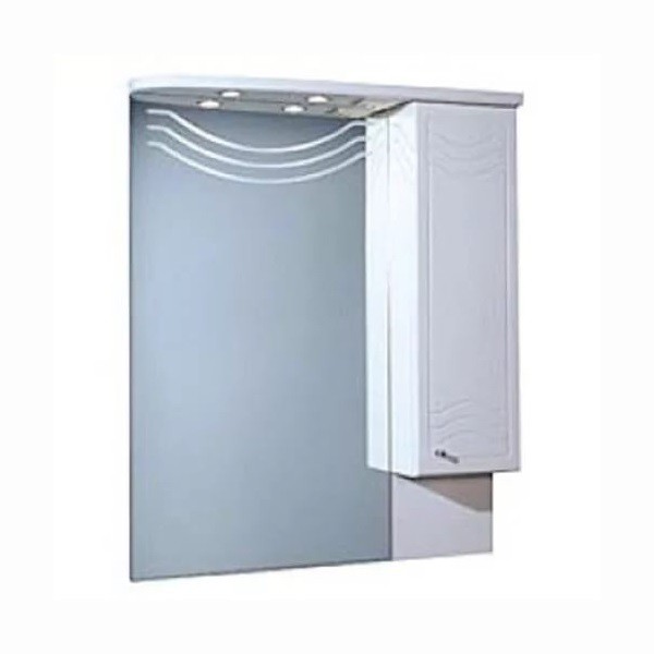 

Зеркальный шкаф АКВАТОН ДОМУС 95 правый белый