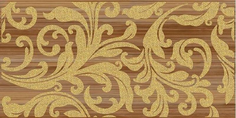 

Керамическая плитка Ceramica Classic Ампир Декор бежевый темный 25х50