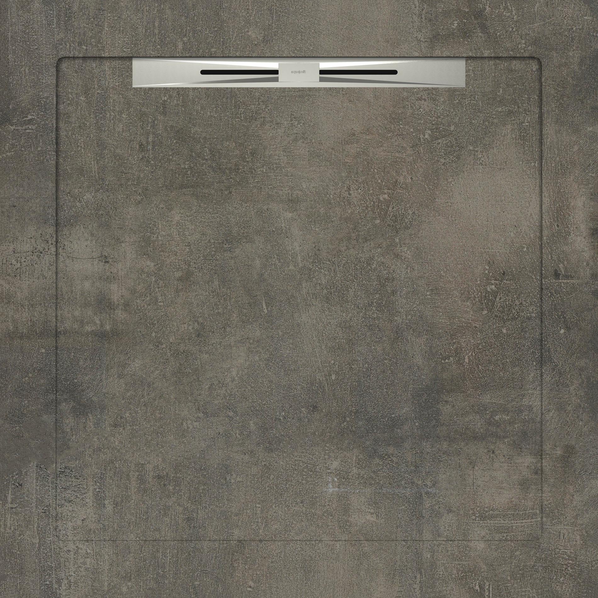 

Душевые поддоны Aquanit Beton Anthracite Slope Line 90x90