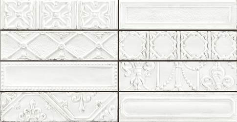 

Керамогранит Ragno Eden Tin Bianco R12C декор 7x28
