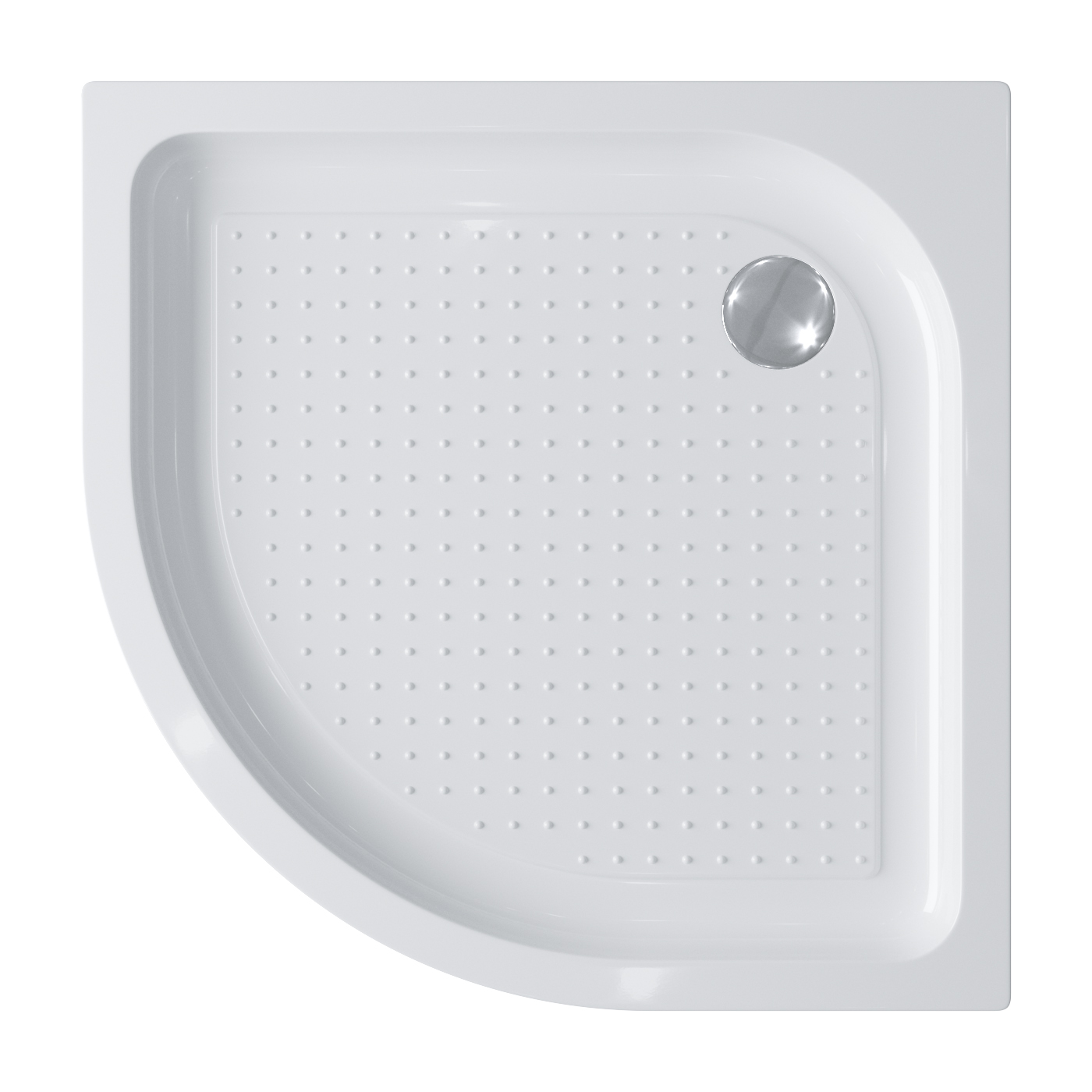 Поддон акриловый BelBagno TRAY-BB-R-90-550-15-W 900x900