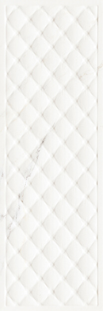 

Керамическая плитка Ascot Glamourwall Calacatta Capitone СП451 настенная 25х75