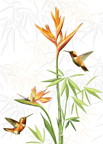 

Керамическая плитка Cersanit Jungle Декор белый (C-JU2M052) 25x35