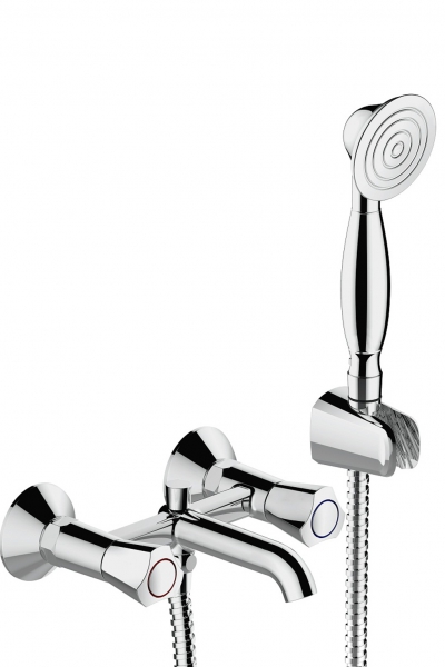 

Смеситель для ванны и душа Bravat Duo F6133186CP-B