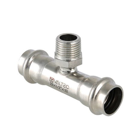 

Пресс-тройник из нержавеющей стали Valtec НР 35 мм x 1 1/4"