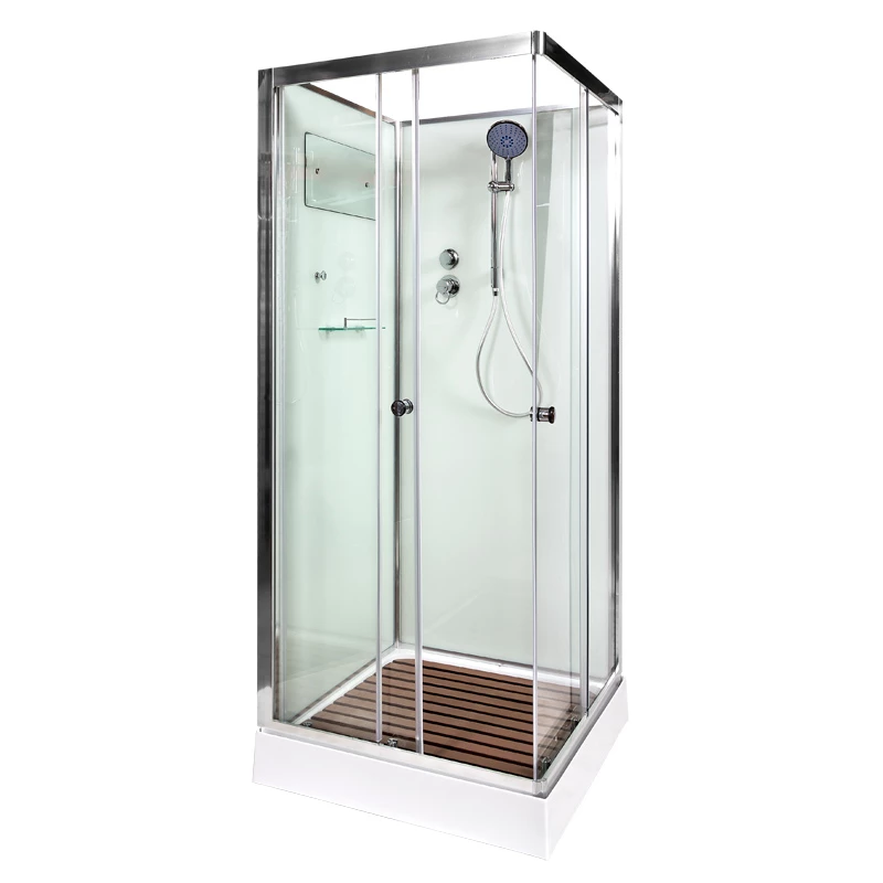 Душевая кабина Deto K 80x80 хром K408