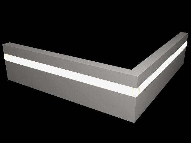 Плинтус EvroWood PN 021 LED для подсветки