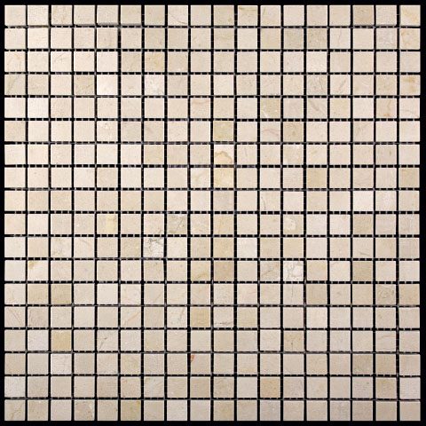 

Мраморная мозаика Natural Adriatica M025-15P (Crema Marfil) (1,5х1,5) 30,5х30,5