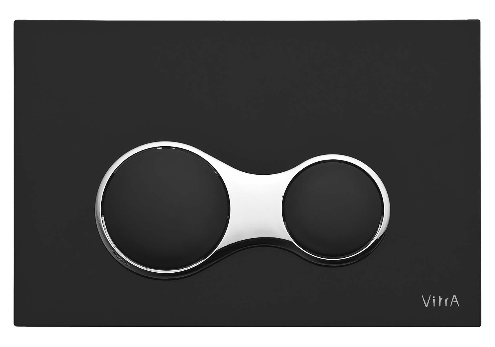 

Клавиша смыва Vitra Sirius для инсталляций 740-XXXX, матовый чёрный 740-0411