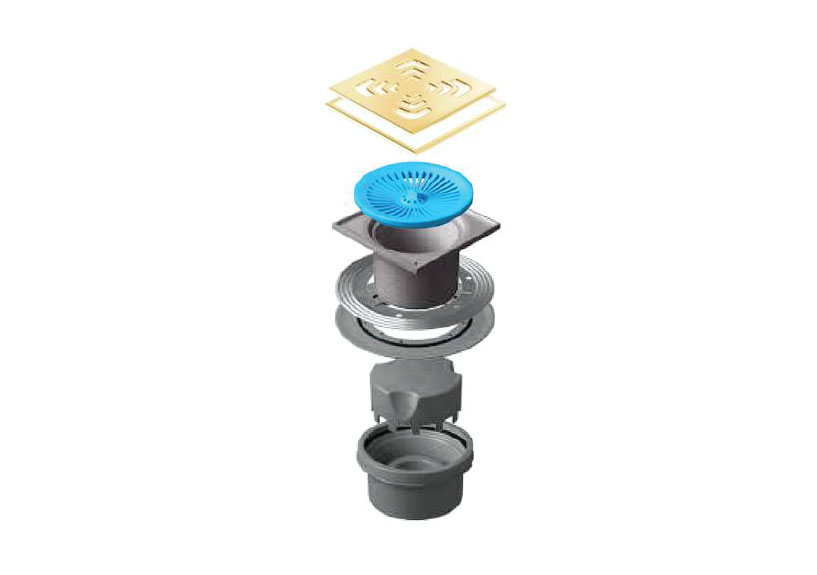

Сливной трап Pestan Confluo Standard Drops 1 Gold 13000148