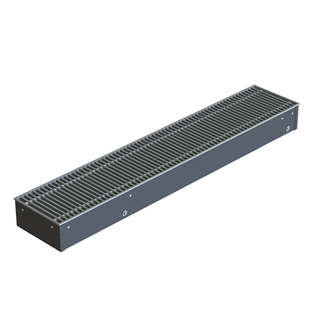 Внутрипольный конвектор Elsen EKN 240/200/1200 с естественной конвекцией