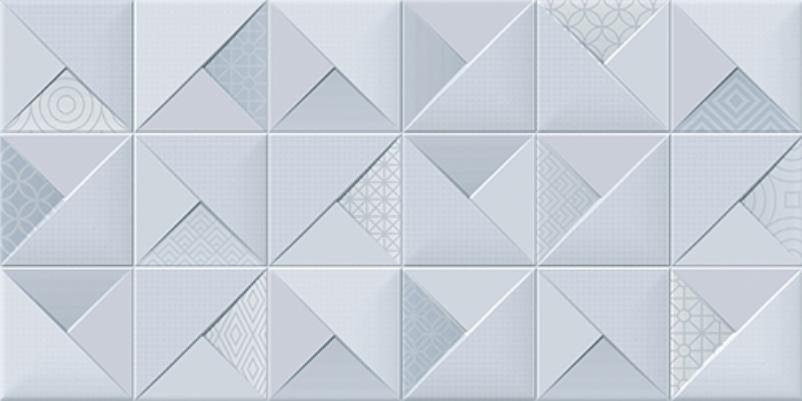 

Керамическая плитка Belmar Glam Origami Blue Настенная 30x60