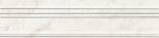 

Керамическая плитка Kerama Marazzi Ретиро BLB040 багет белый бордюр 5x20