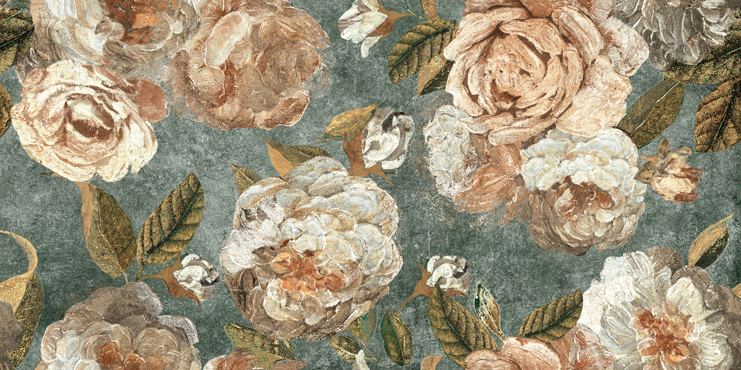 Керамогранит Naxos Alchymie Flowery Green 60х120