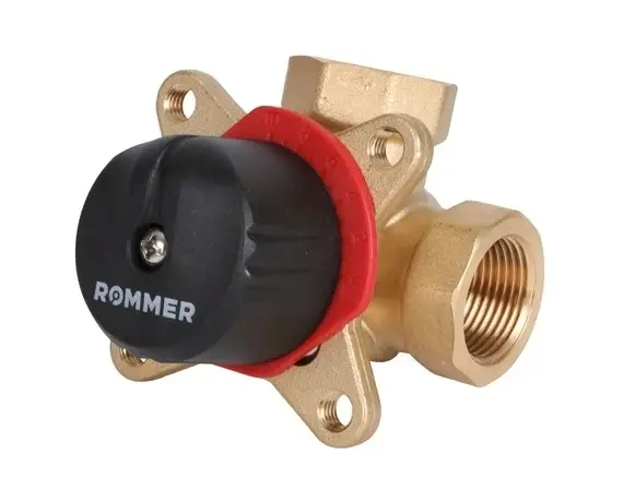 ROMMER 3-х ходовой смесительный клапан 3/4" KVs 6,3