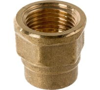 Elsen Муфта ВВ 3/8", 1/2" латунь переходная