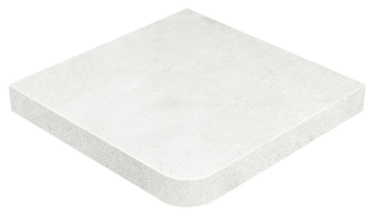 

Ступень Gres de Aragon Urban Esquina Blanco Anti-Slip угловая 33х33