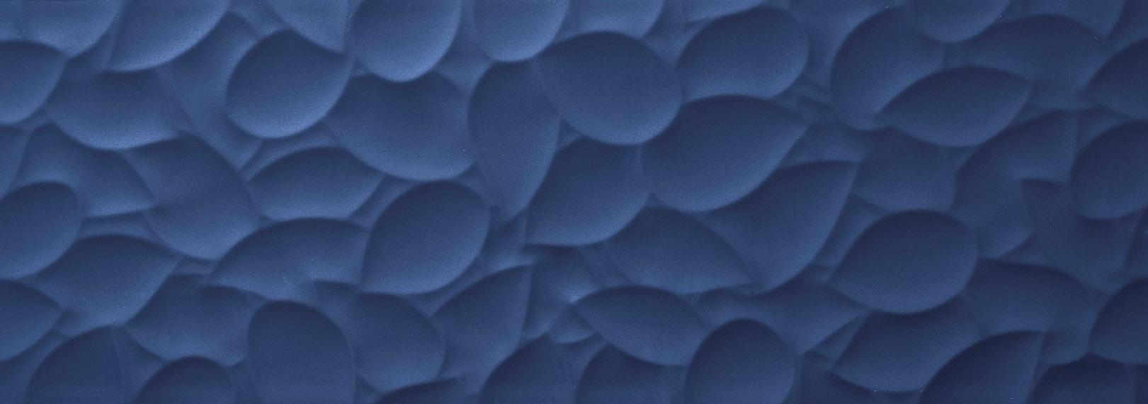 

Керамическая плитка Love Ceramic Tiles Genesis Leaf Deep Blue matt настенная 35x100