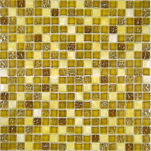 

Стеклянная Мозаика с камнем Bonaparte Glass Stone 1 (8x15x15) 30x30