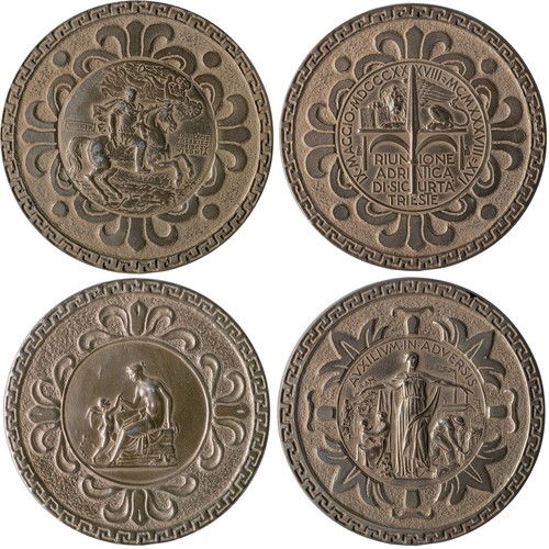 

Керамическая плитка Azulev Loire Tac. Olambrilla Nummus Circle Декор 10x10