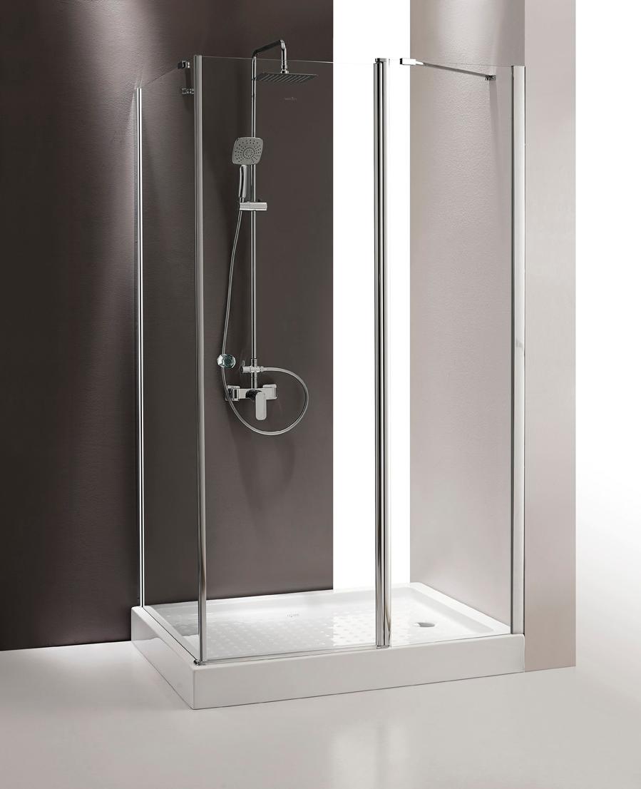 

Душевой уголок CEZARES TRIUMPH-AH-1 1950x900x1100 Хром