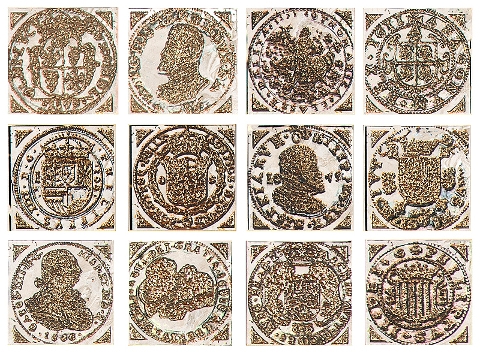 

Керамогранит Ceracasa Dolomite Olambrilla Fortune Bone вставка 7х7