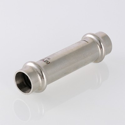 Фитинг из нержавеющей стали - муфта надвижная Valtec 42 х 42 мм