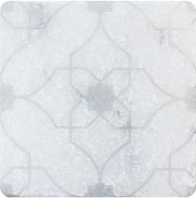 

Плитка Мрамор Stone4Home Marble White Motif №7 декор 10х10