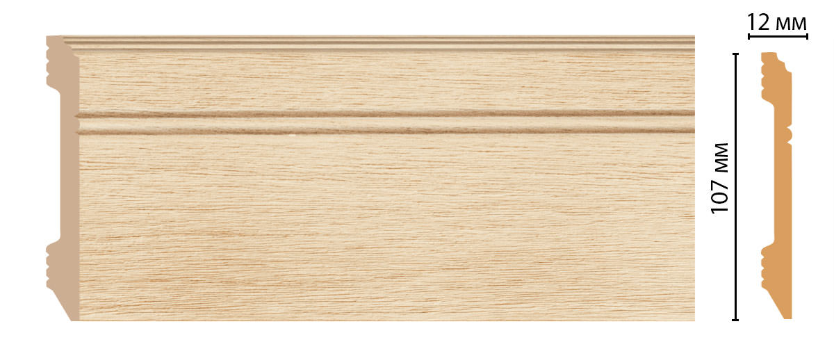 Плинтус Decomaster D105-71 ДМ