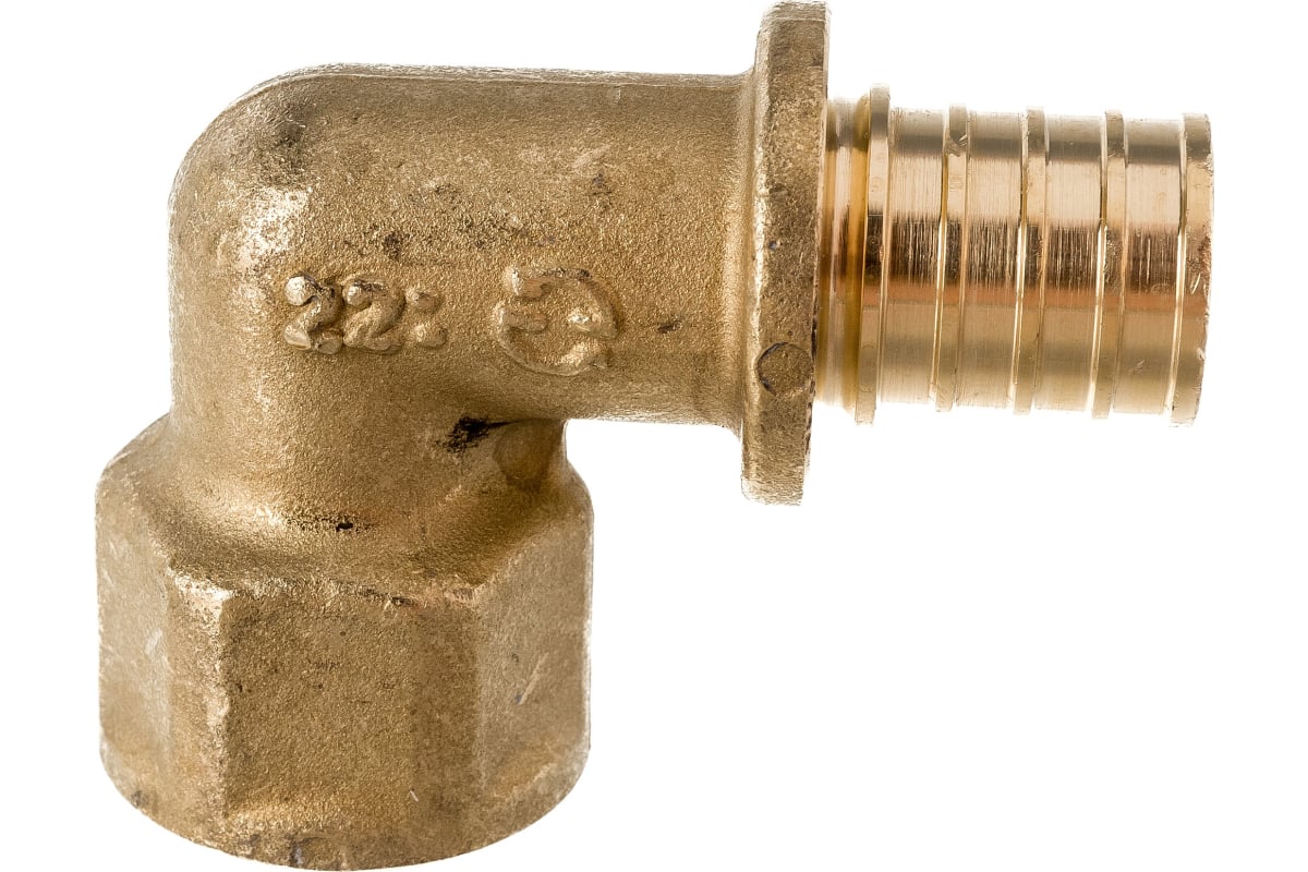 Elsen Угольник В, 20, 1/2", латунь