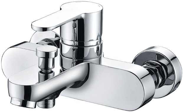 

Смеситель для ванны и душа BelBagno TANARO TAN-VASM-CRM