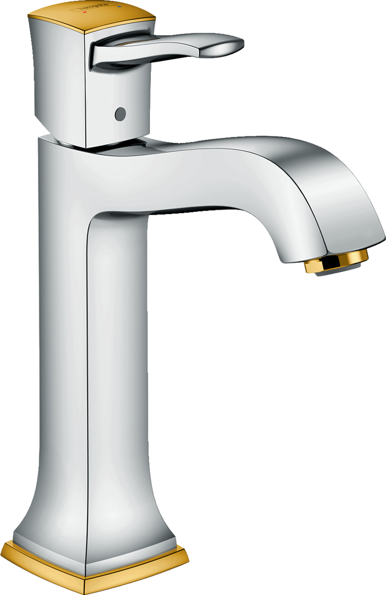 

Смеситель для раковины Hansgrohe Metropol Classic 160 с рычаговой рукояткой, со сливным гарнитуром 31302090