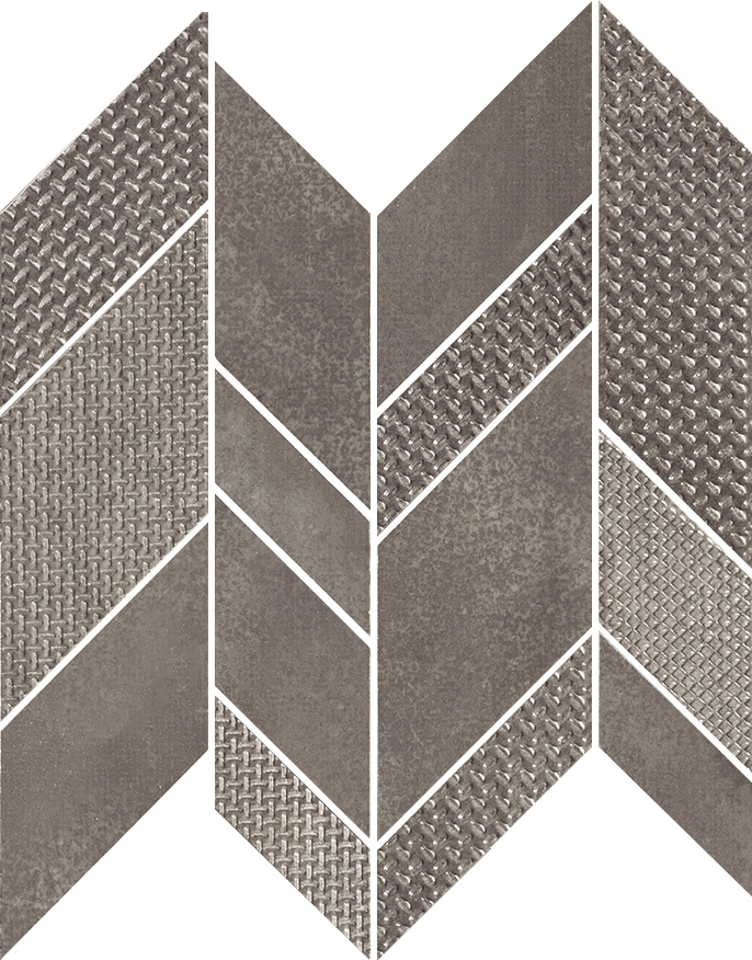

Керамическая плитка Naxos Alloy 108009 Mos. Spina Lead мозаика 30x30