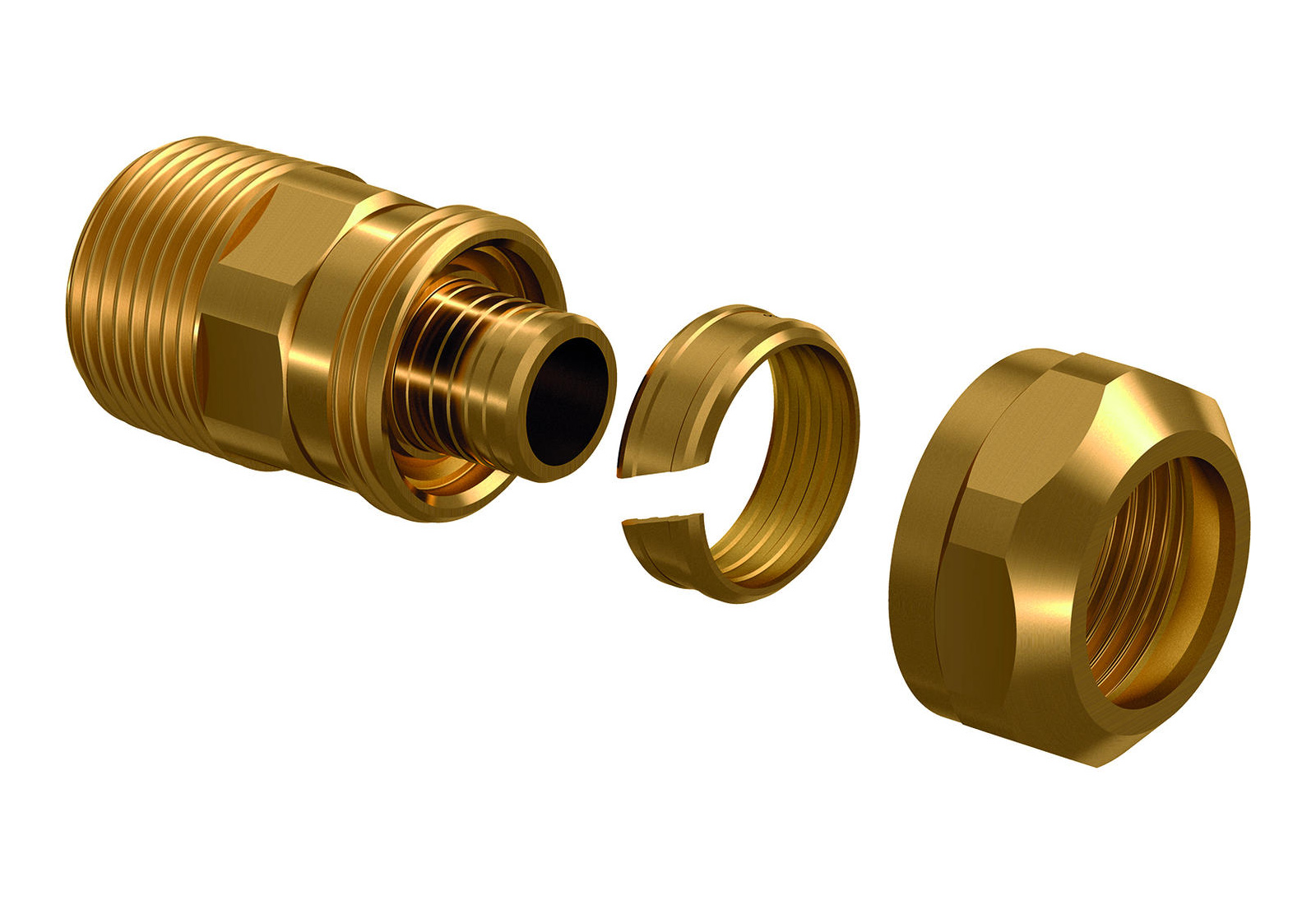 

Uponor Ecoflex зажимной адаптер PN10 20x2.8-3/4"