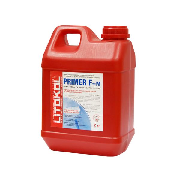 

Litokol Грунтовка Primer F-m гидроизоляционная 2кг