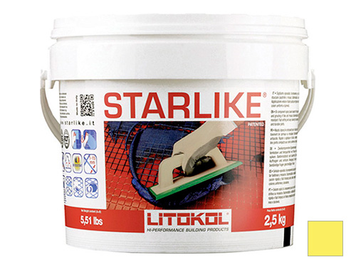 

Затирка Litokol эпоксидная Litochrom Starlike C.430 Лимонный 2,5кг