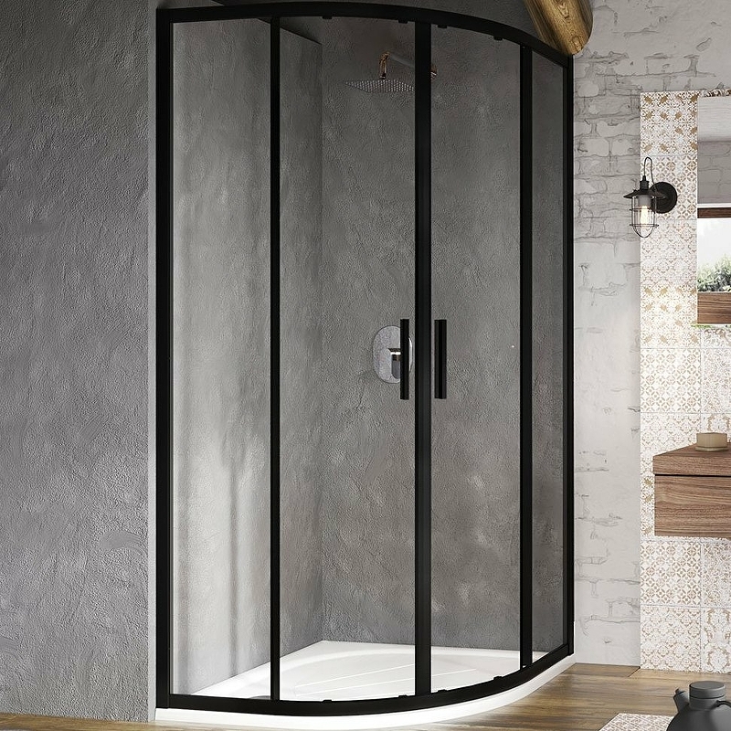 Душевой уголок Ravak Blix Slim BLSCP4 1950x900x900 черный X3BM70300Z1