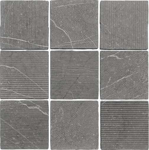 

Керамогранит Wow Gea Carved Charcoal (mix3 без подбора) 12,5x12,5