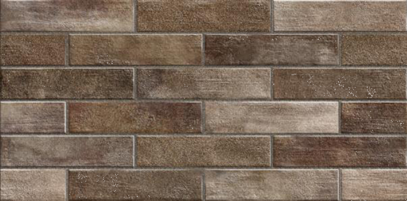 

Керамогранит Cersanit Bricks глаз. коричневый (C-BC4L112D) 29,7x59,8