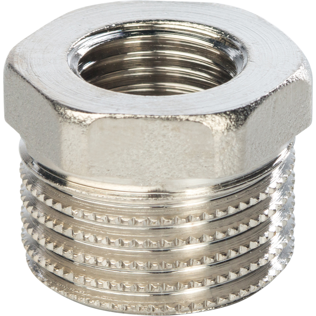 

STOUT Футорка НВ 1/2" x 1/4" никелированная