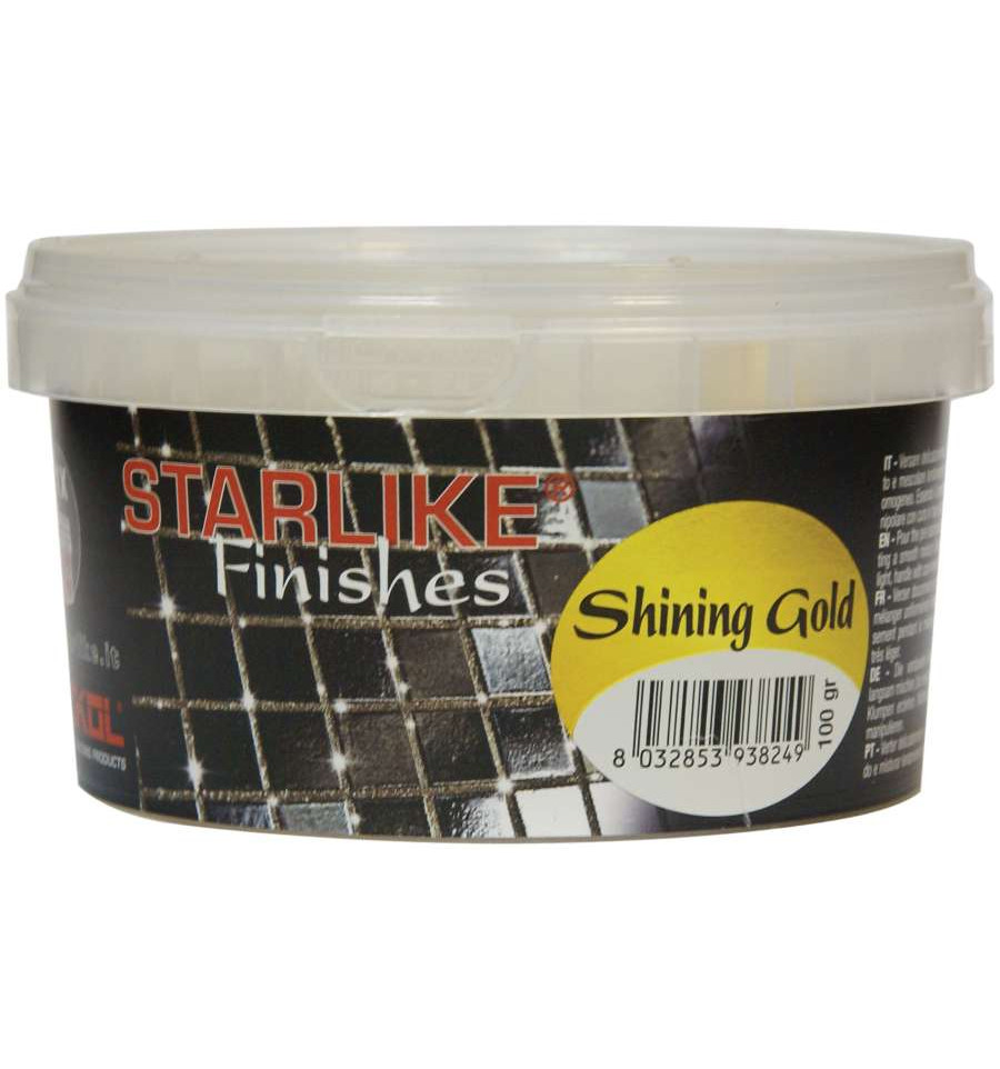 

Затирочная смесь (добавка) Litokol Starlike Shining Gold (ярко-золотая) 100г