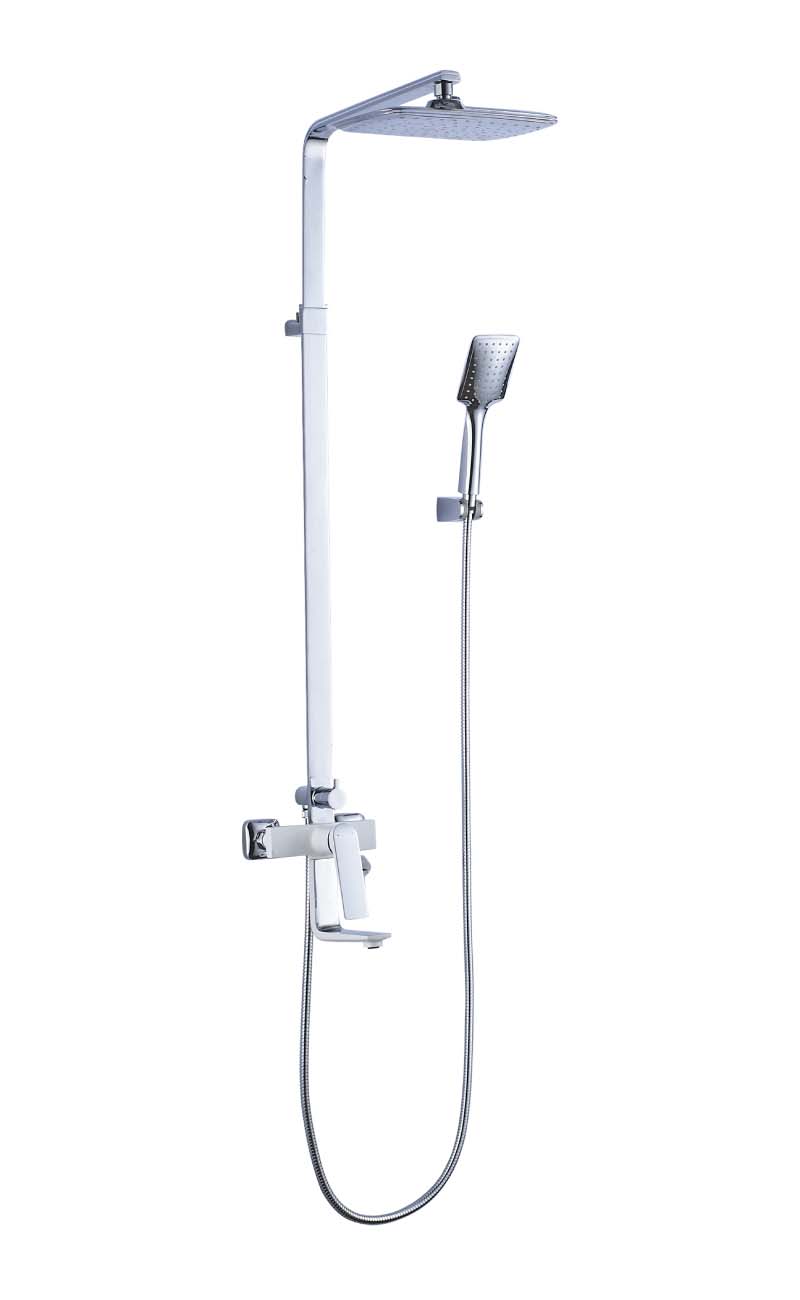 

Душевая колонна со смесителем, верхним и ручным душем Lemark Allegro LM5962CW