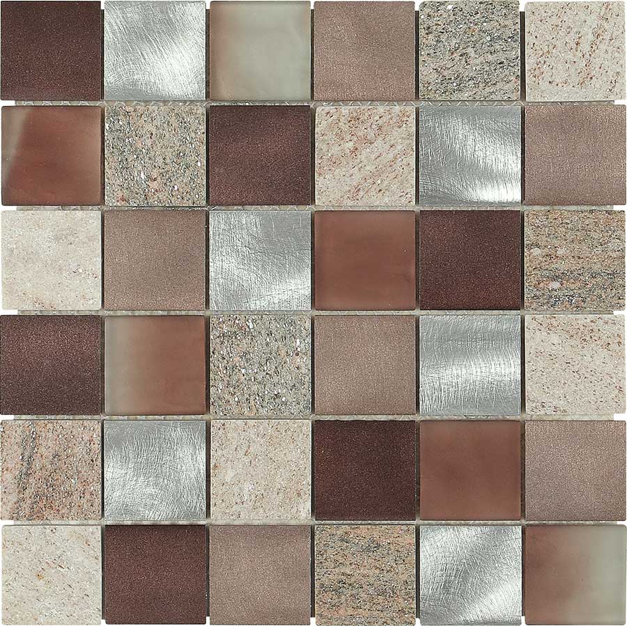 

Стеклянная Мозаика Dune Mosaico 187396 Magma Copper D689 29,8x29,8