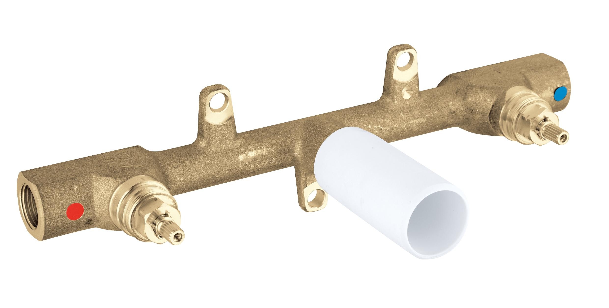 

Смеситель скрытого монтажа Grohe (скрытая часть) двухвентельный 32706000
