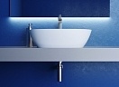 Раковина Salini SOFIA Solix белый матовый 560х335 1101206SM