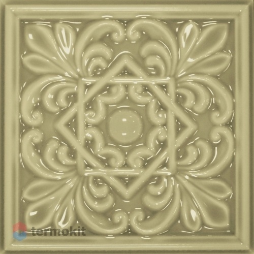 Керамическая плитка Cevica Plus Classic 1 Khaki Декор 15x15